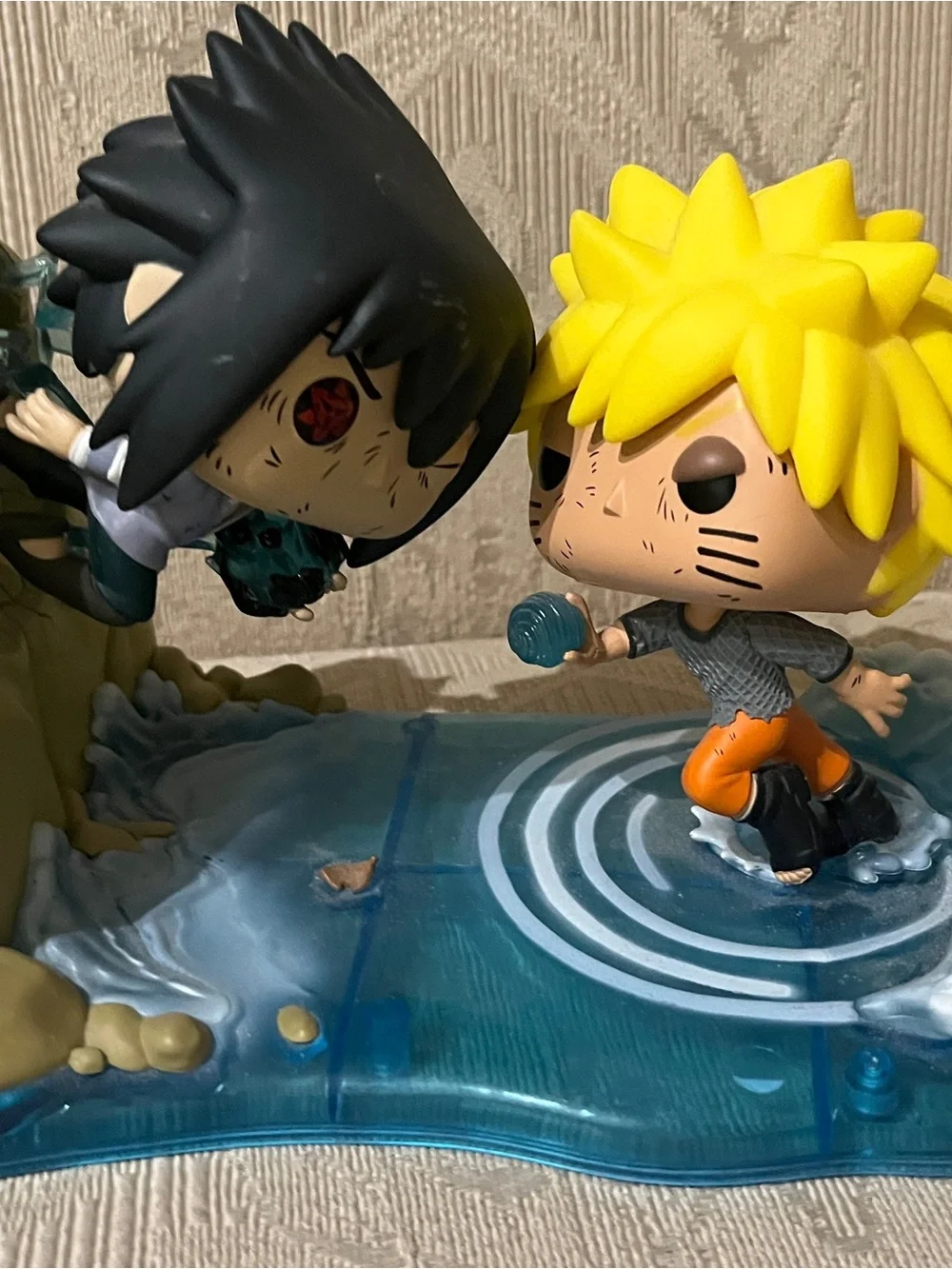Funko Pop! Collectable Naruto and Sasuke Funko Pop Diorama - Yellow & Black Hair